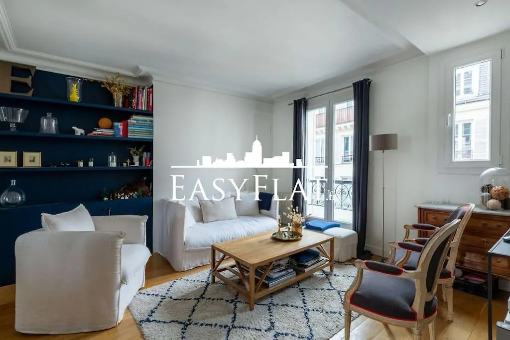 Fully-Equipped Family Apartment, Batignolles, By Easyflat Paris Fransa